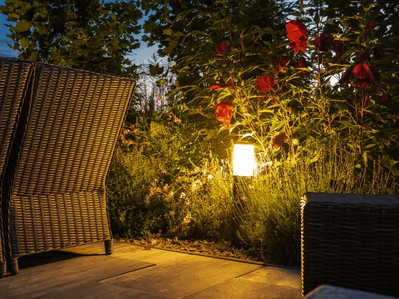Cozy Patio Dusk Lantern Mecklenburg County North Carolina_1