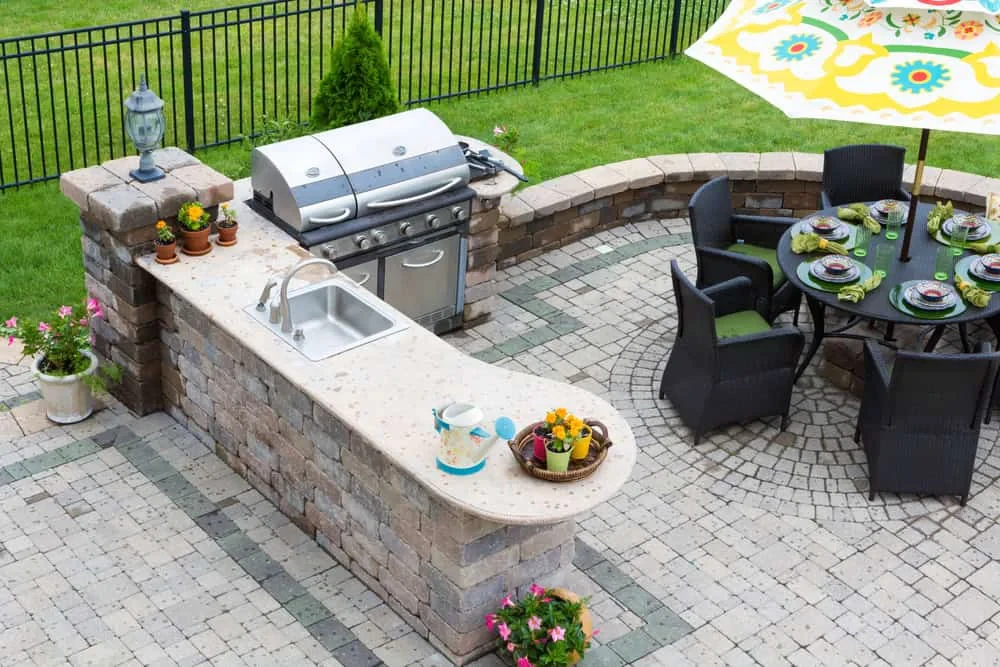 Patio Stone Kitchen Dining Mecklenburg County North Carolina_1