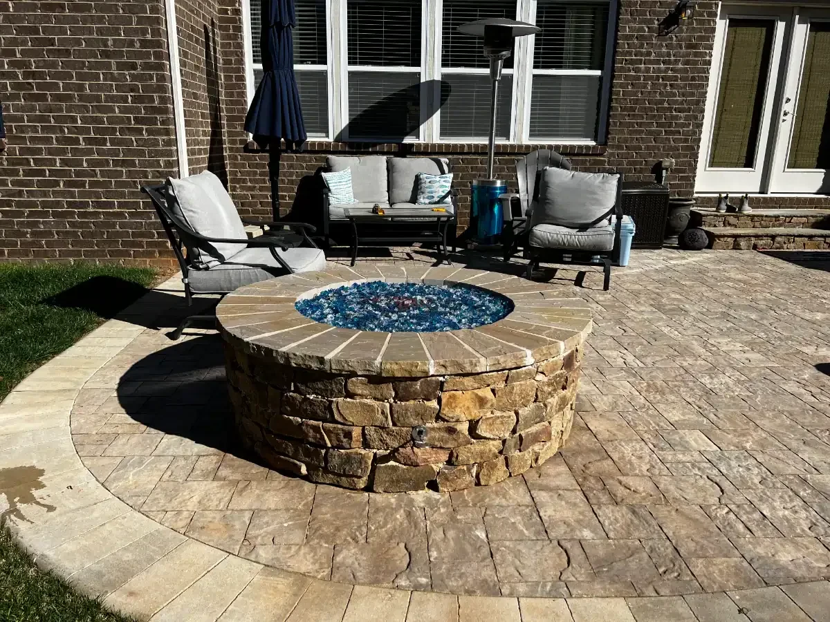 Firepit Patio Outdoor Seating Mecklenburg County North Carolina