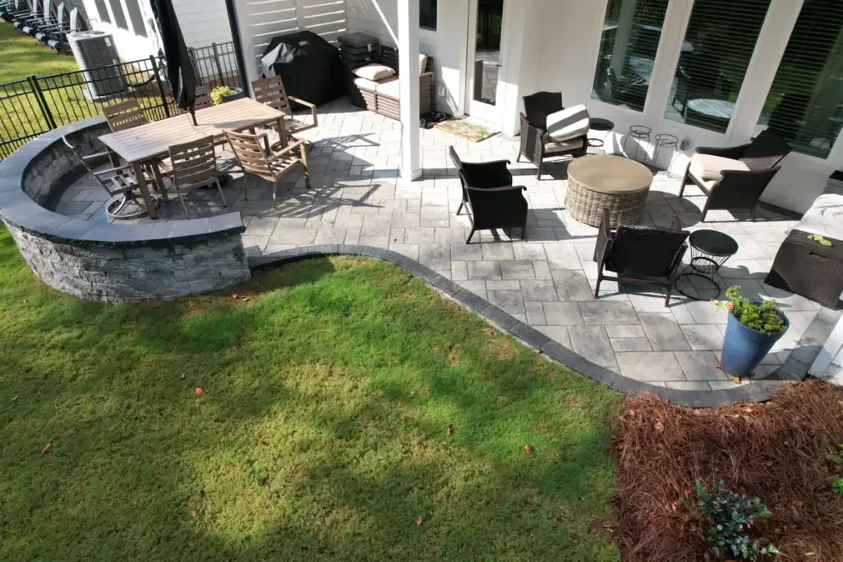 Patio Furniture Grill Landscaping Mecklenburg County North Carolina