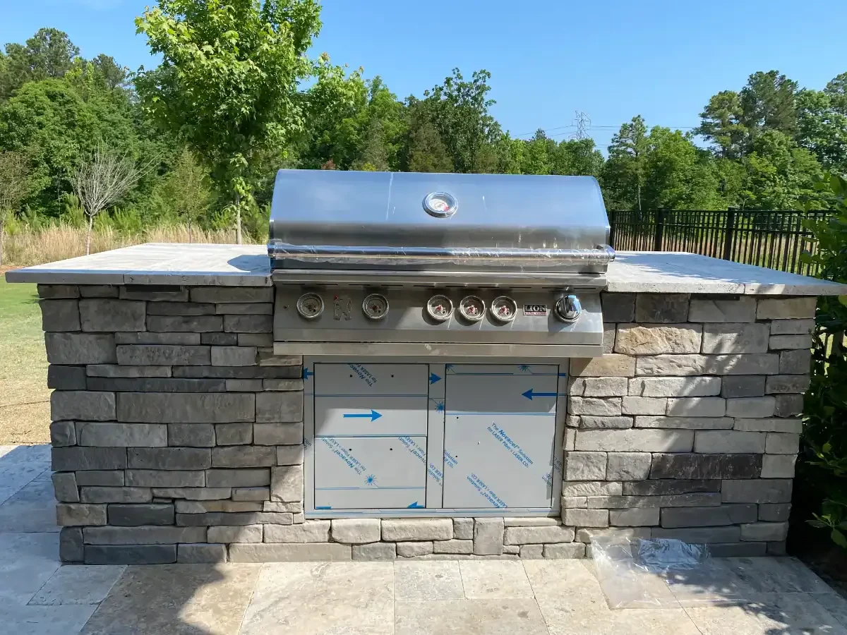 Stainless Steel Outdoor Grill Mecklenburg County North Carolina